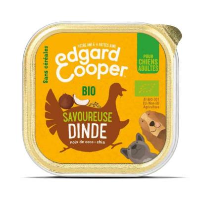 Patée bio pour chien à la dinde EDGARD COOPER 100g (17.90€/KG)