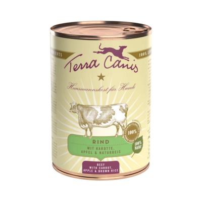 Patée pour chien au boeuf TERRA CANIS 400g (9.72€/KG)