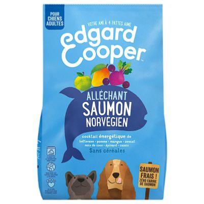 Croquettes chien adulte saumon Edgard Cooper 2.5kg (prix au kg : 13.27€)
