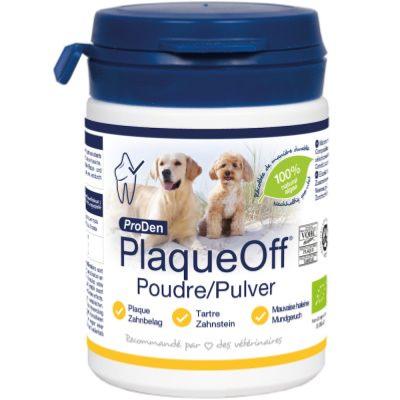 PlaqueOff friandise en poudre pour une haleine fraiche pour chien 60g (281.66€/KG)