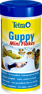 Guppy mini flakes 100ml pour poissons TETRA (49.50€/L)