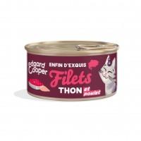 Filet de thon et poulet pour chats EDGARD COOPER 70g (27.00€/kg) 