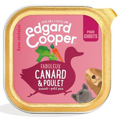 Patée chiot canard poulet EDGARD COOPER 200g (14.45€/KG)
