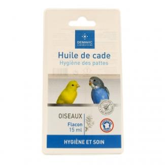 Huile de cade pour oiseaux DEMAVIC 15ml (465.33€/L)