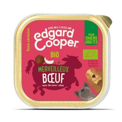 Patée bio pour chien au boeuf EDGARD COOPER 100g (17.90€/KG)