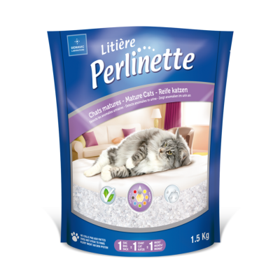 Litière perlinette chat mature 1.5kg DEMAVIC